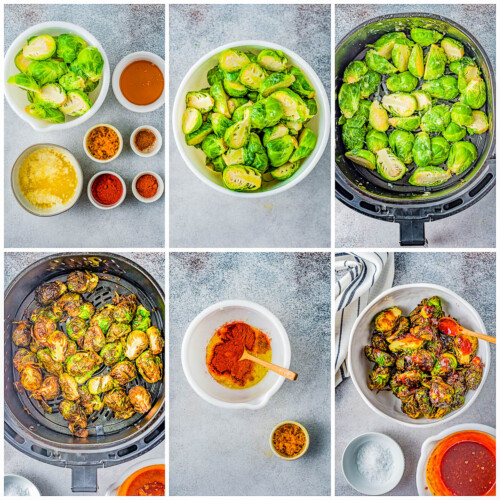 Crispy Air Fryer Brussels Sprouts Averie Cooks