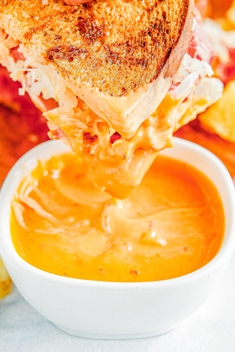 Air Fryer Reuben Sandwiches (+ Stovetop Instructions) Averie Cooks