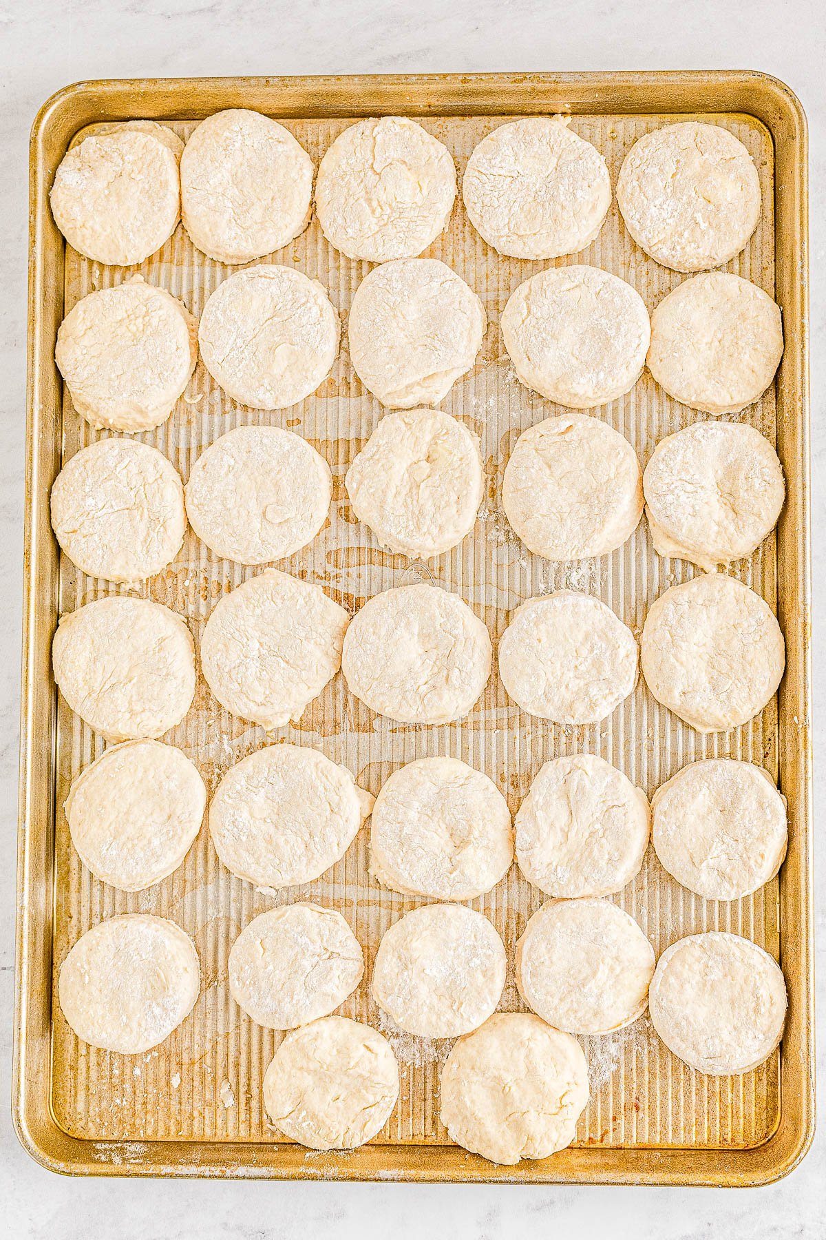 Angel Biscuits - The lightest, fluffiest, flakiest, melt-in-your-mouth biscuits you'll ever eat! Thanks to a trio of leavening agents, plenty of butter, and buttermilk, these EASY biscuits will become a family FAVORITE in no time! Serve them in place of regular biscuits or dinner rolls, or make them for a special brunch or holiday meal, and I promise no one will eat just one!