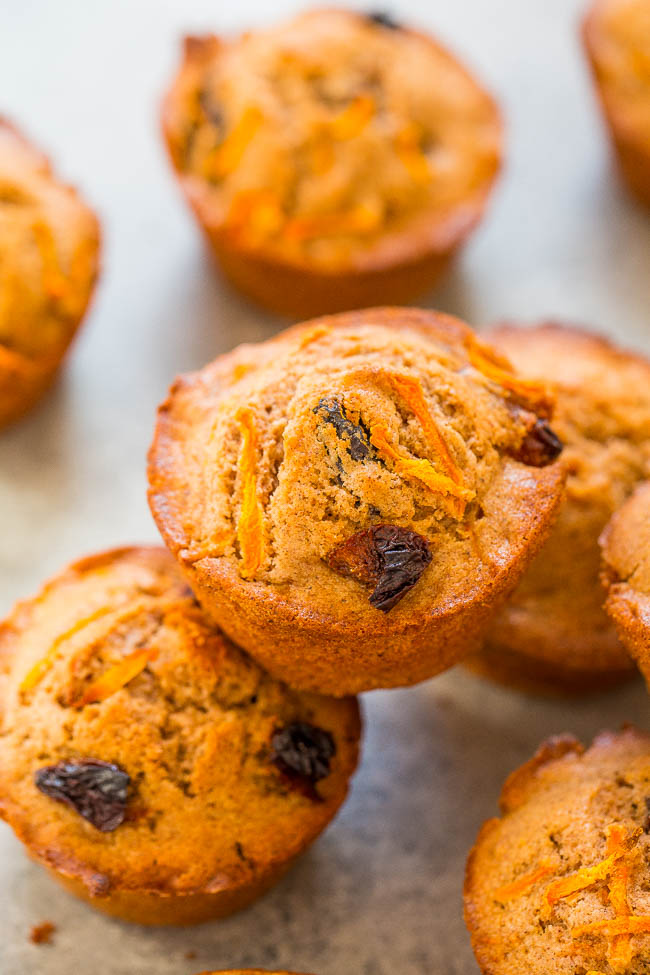 Vegan Carrot Cake Muffins