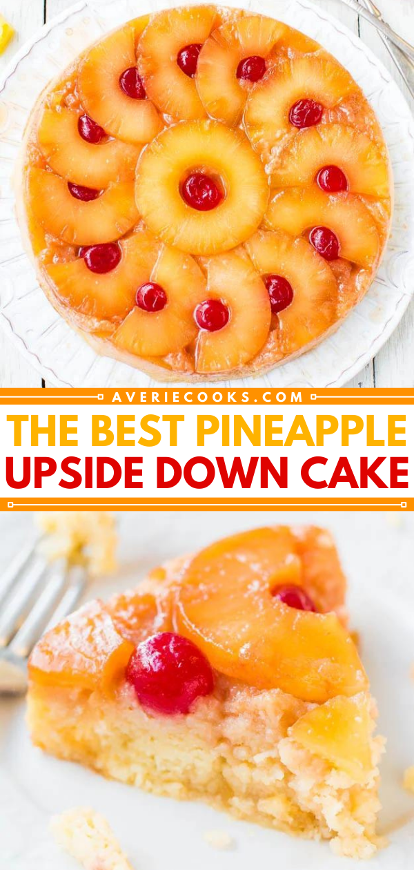 Pineapple Upside-Down Cake - Baker by Nature