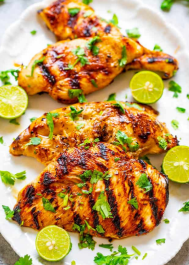 Grilled Lime Cilantro Chicken