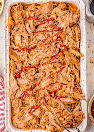 Slow Cooker Cherry Cola Pulled Pork