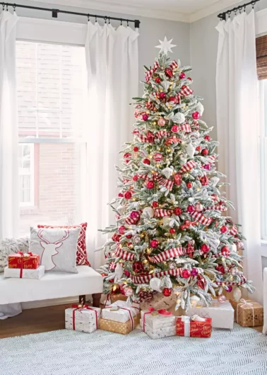 Christmas Tree with Presents (photo credit Adam Albright, BHG)