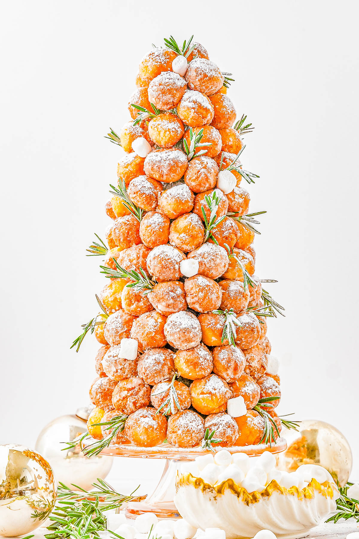 Donut Hole Christmas Tree - Averie Cooks