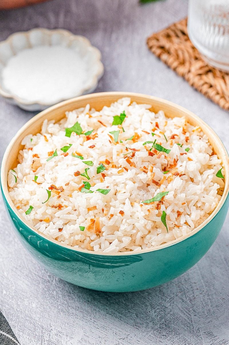 Easy Fluffy Coconut Rice (Restaurant-Quality At Home) - Averie Cooks