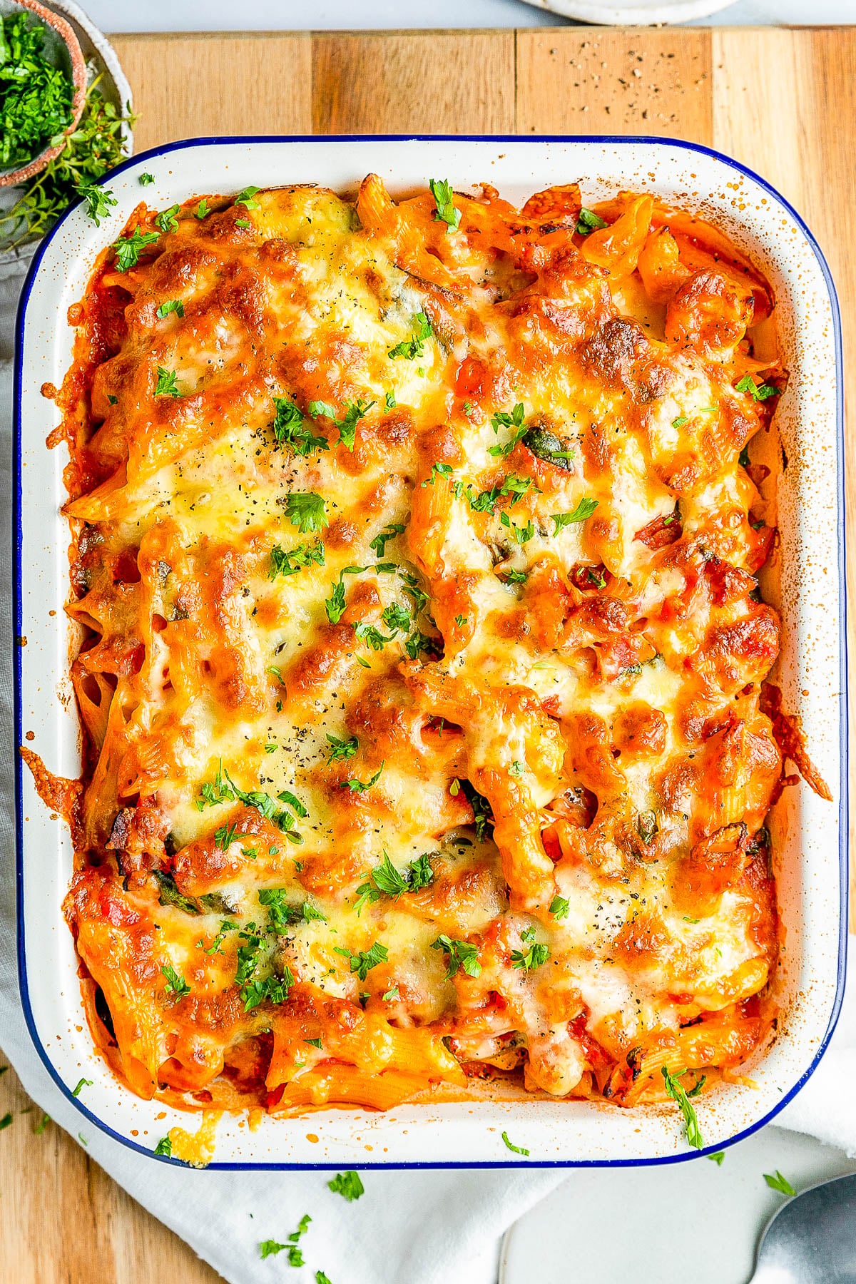 Chicken and Bacon Pasta Casserole