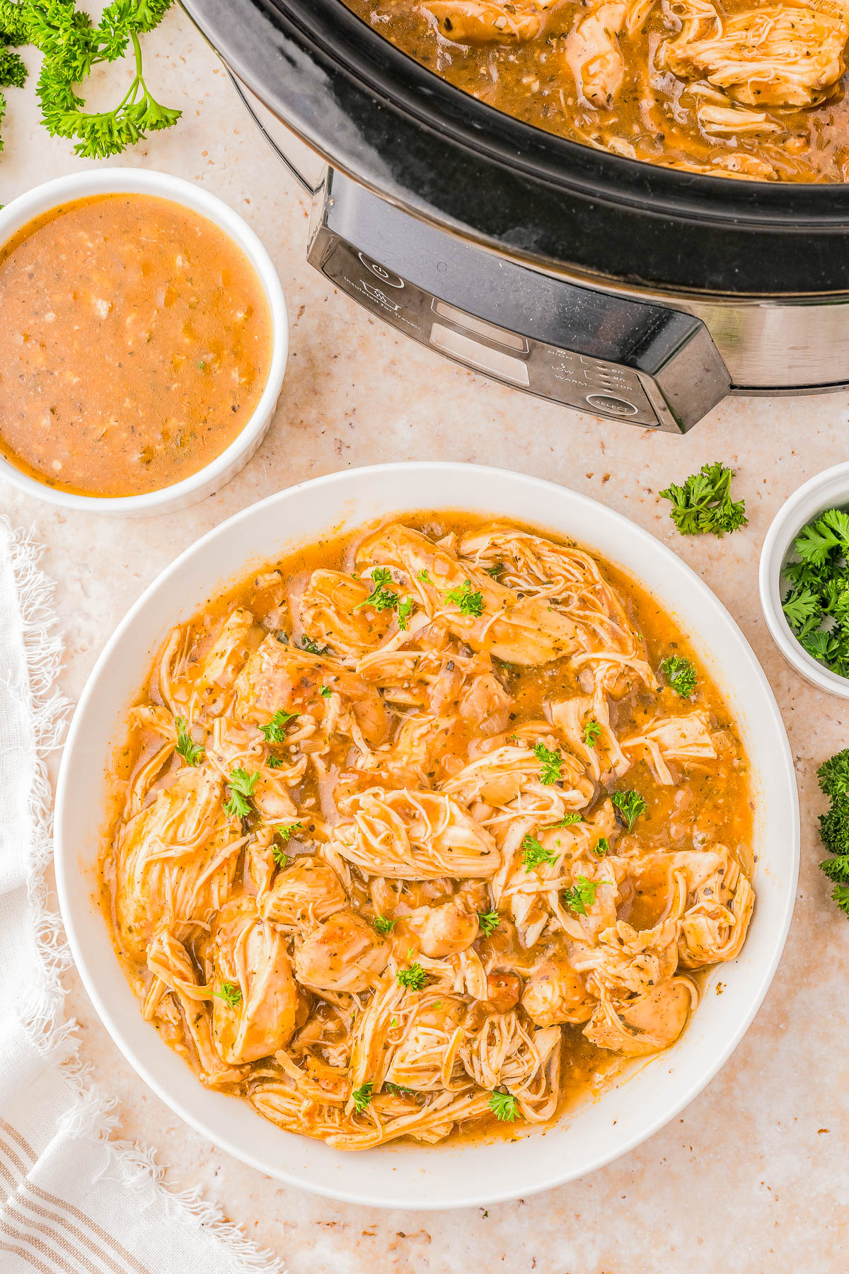 Slow Cooker Chicken and Gravy