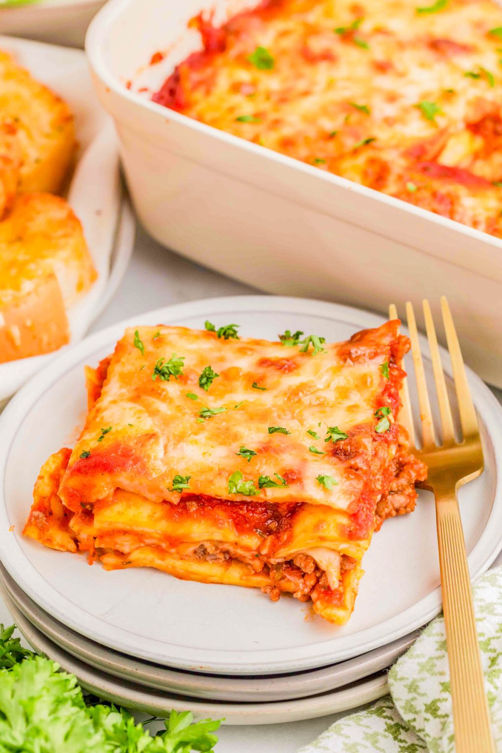 Ravioli Lasagna (Use Frozen Ravioli Rather Than Noodles!) - Averie Cooks